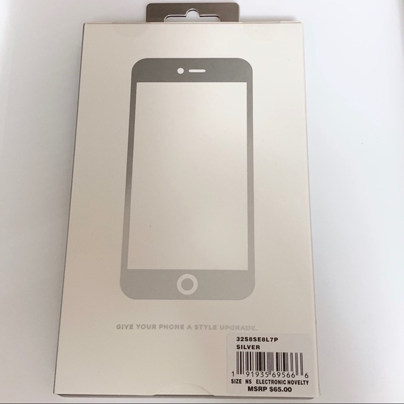 Michael Kors Silver studded iPhone X case - Picture 2 of 3